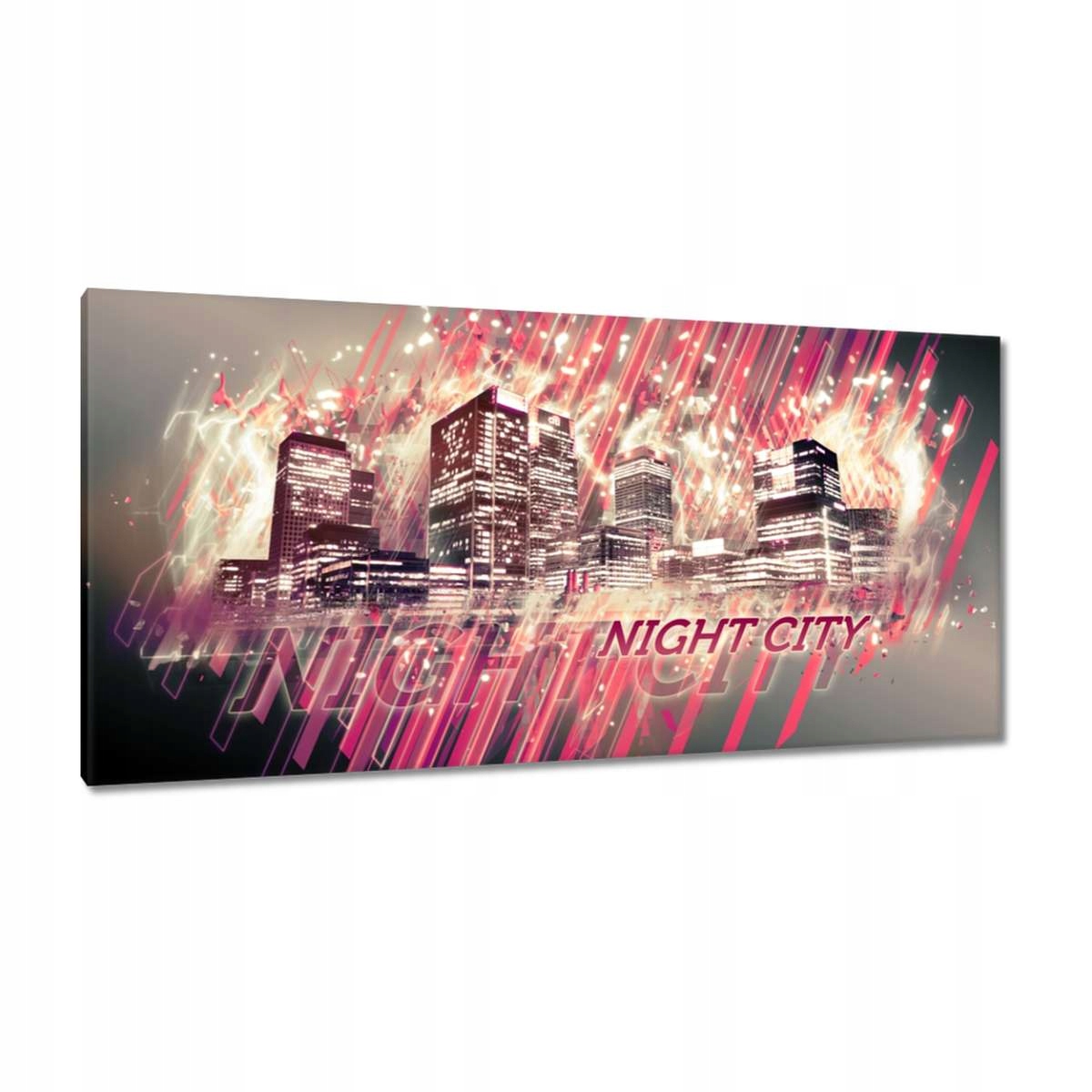 Obrazy 115x55 City v noci