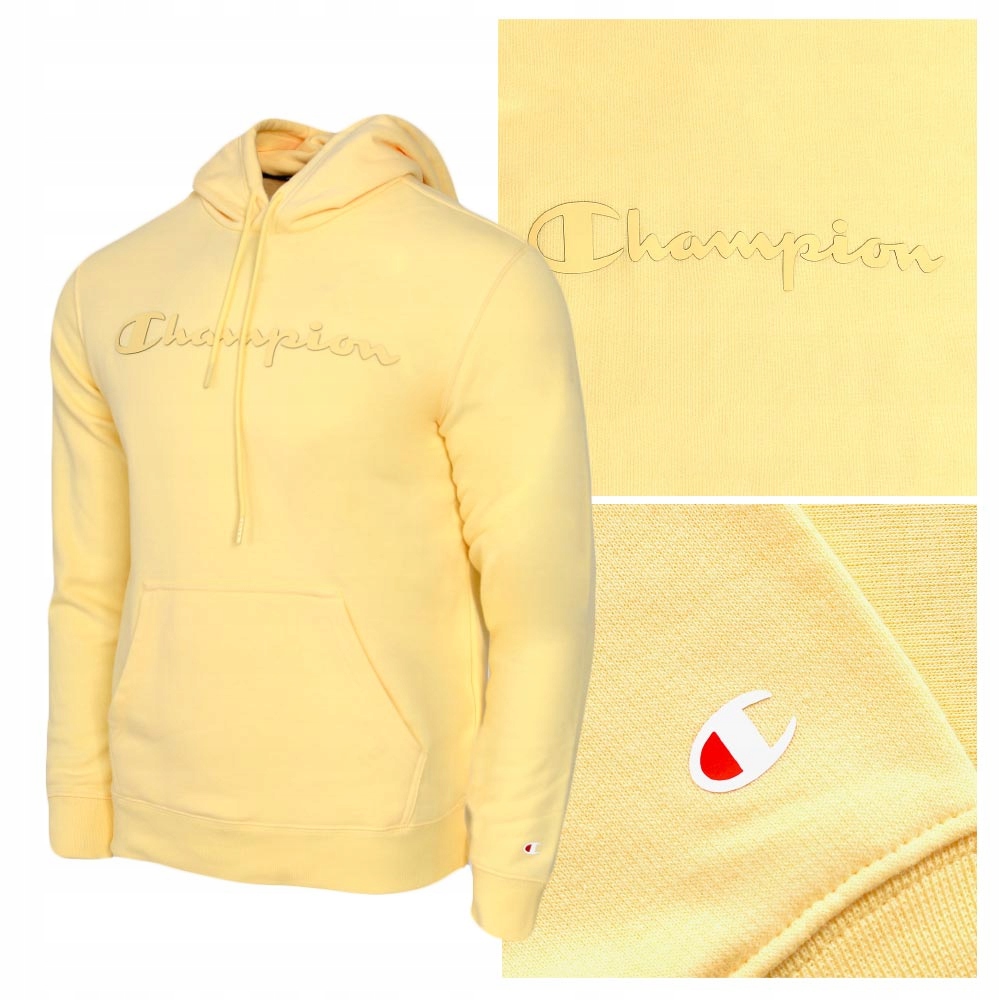 

Champion Bluza Męska 217142 Żółta XXL