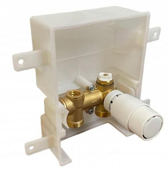 

Kasetowy Zawór Rtl Box Do Podłogówki Kątowy Podt.