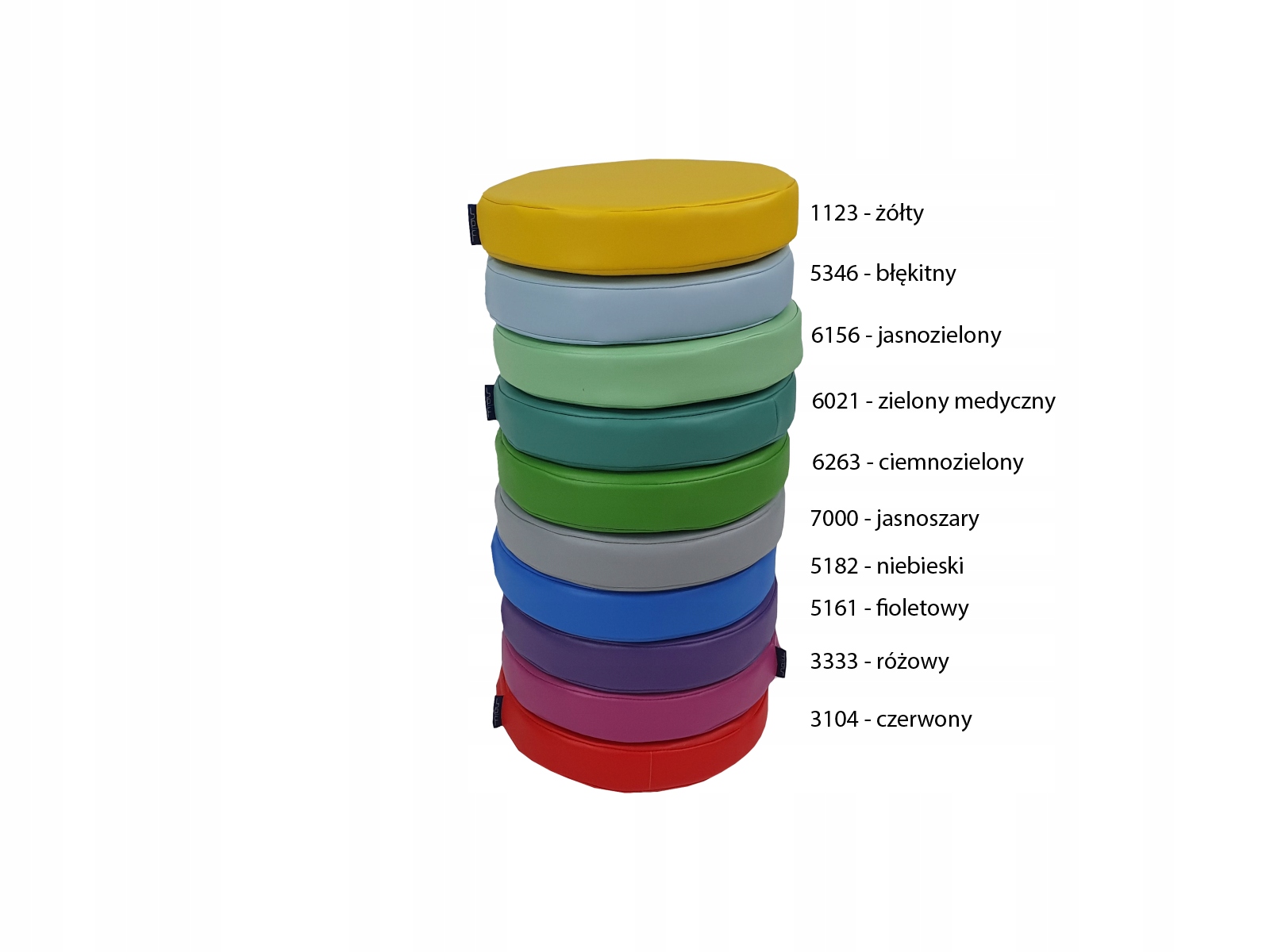 Poduszki do siedzenia dla dzieci 35cm- dezynfekcja Szerokość mebla 35 cm