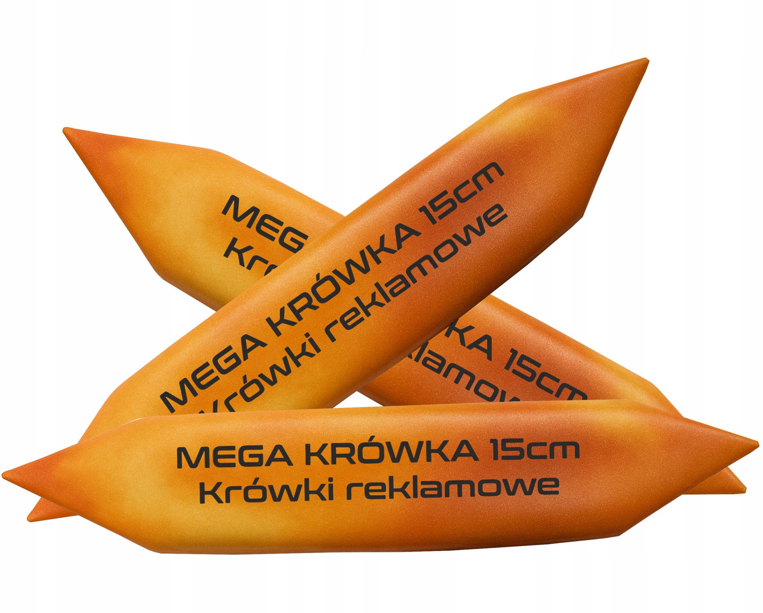 Levně bonbóny krówki XXL 15 cm s vlastním logem, text, foto 10 Ks