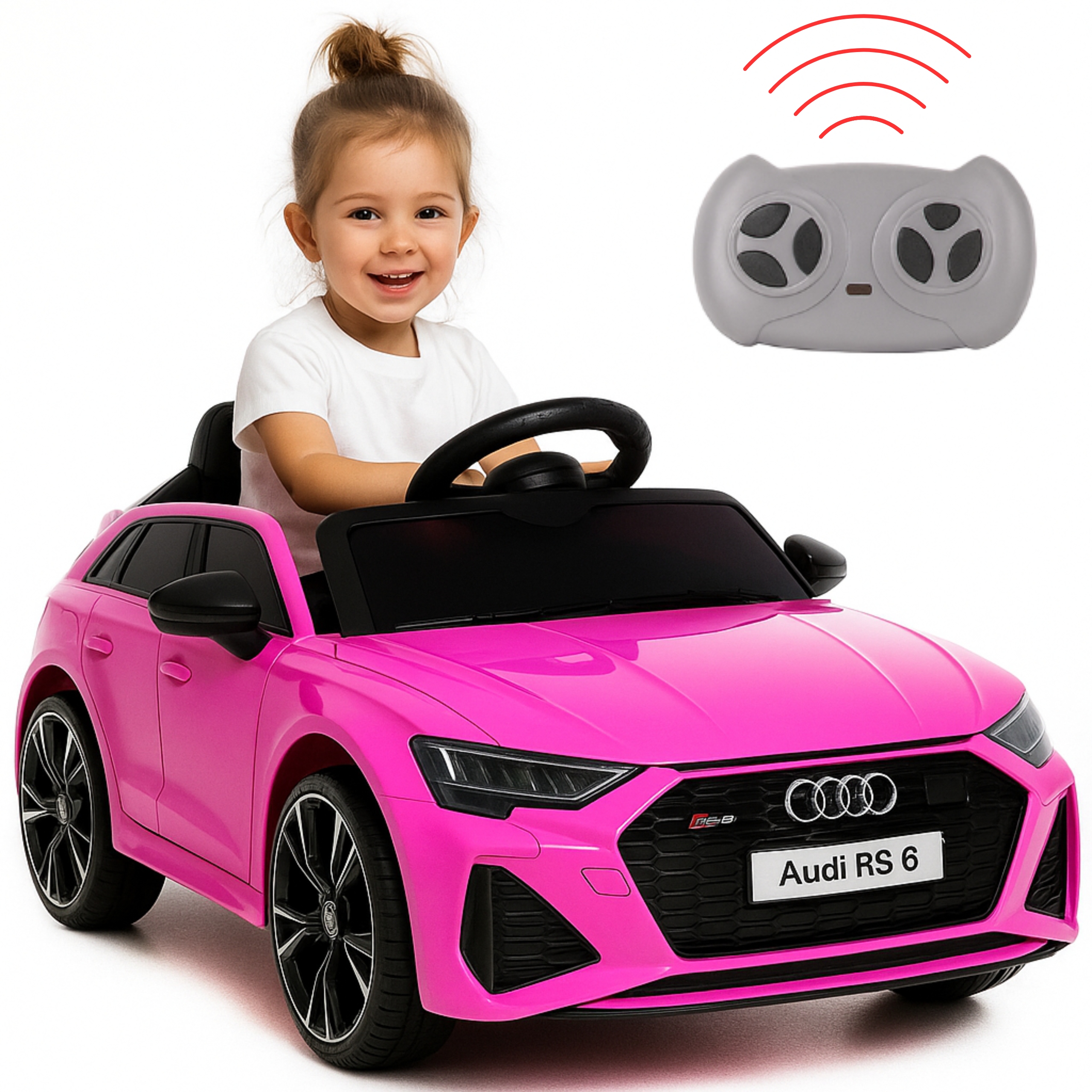 Autko elektryczne Na Akumulator 4x4 dla dzieci Audi RS6 MP3 Bluetooth pilot