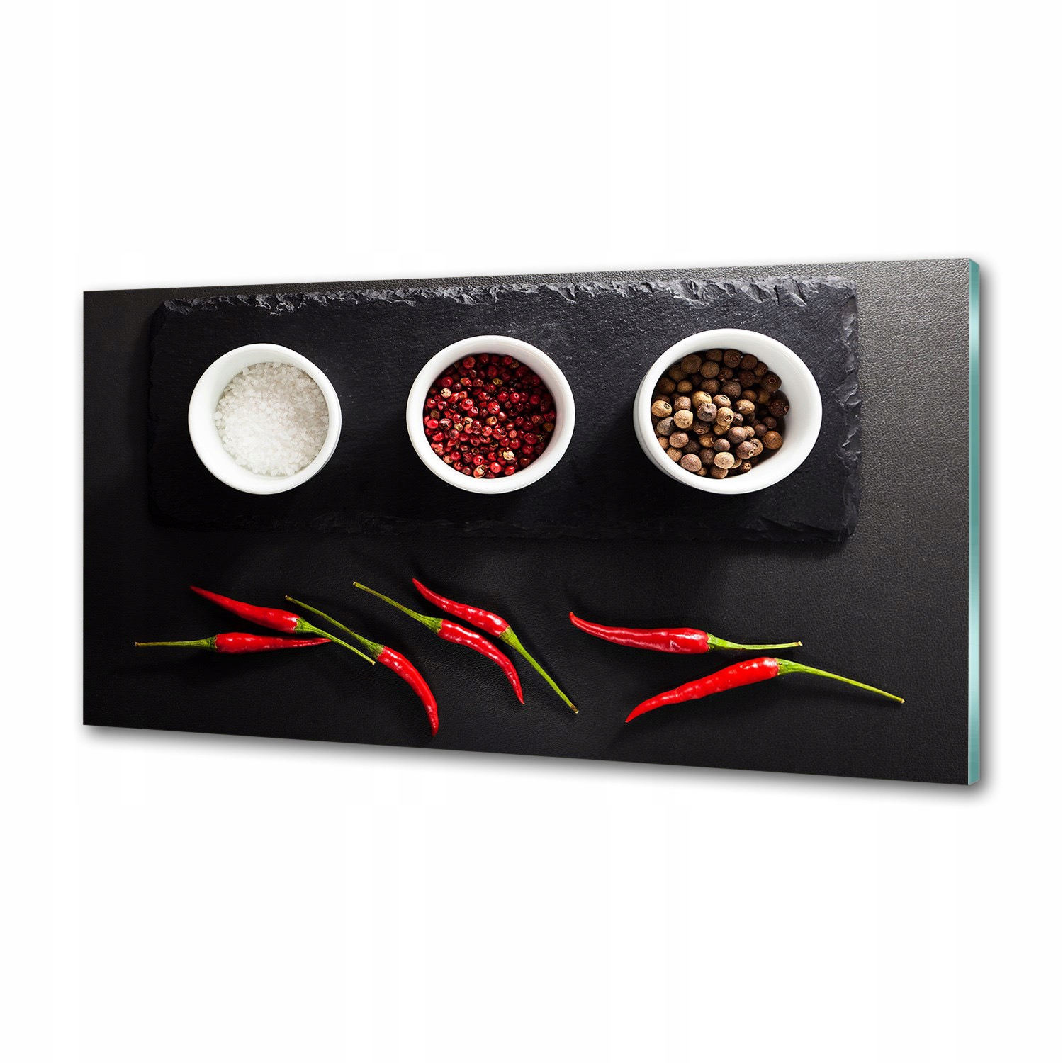 Panel do kuchyne Korenie a chilli 100x50 Lepidlo
