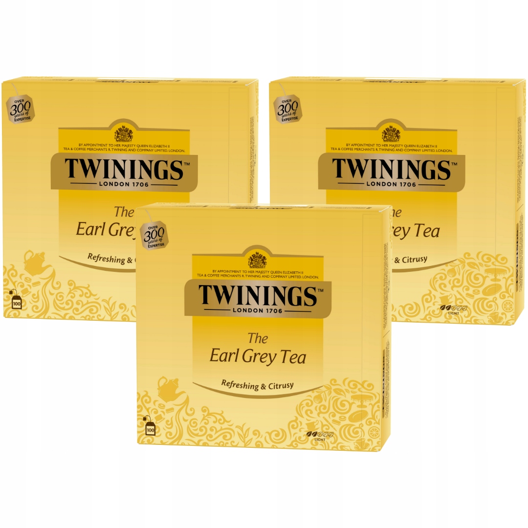 Twinings Herbata czarna Earl Grey zestaw 300 szt