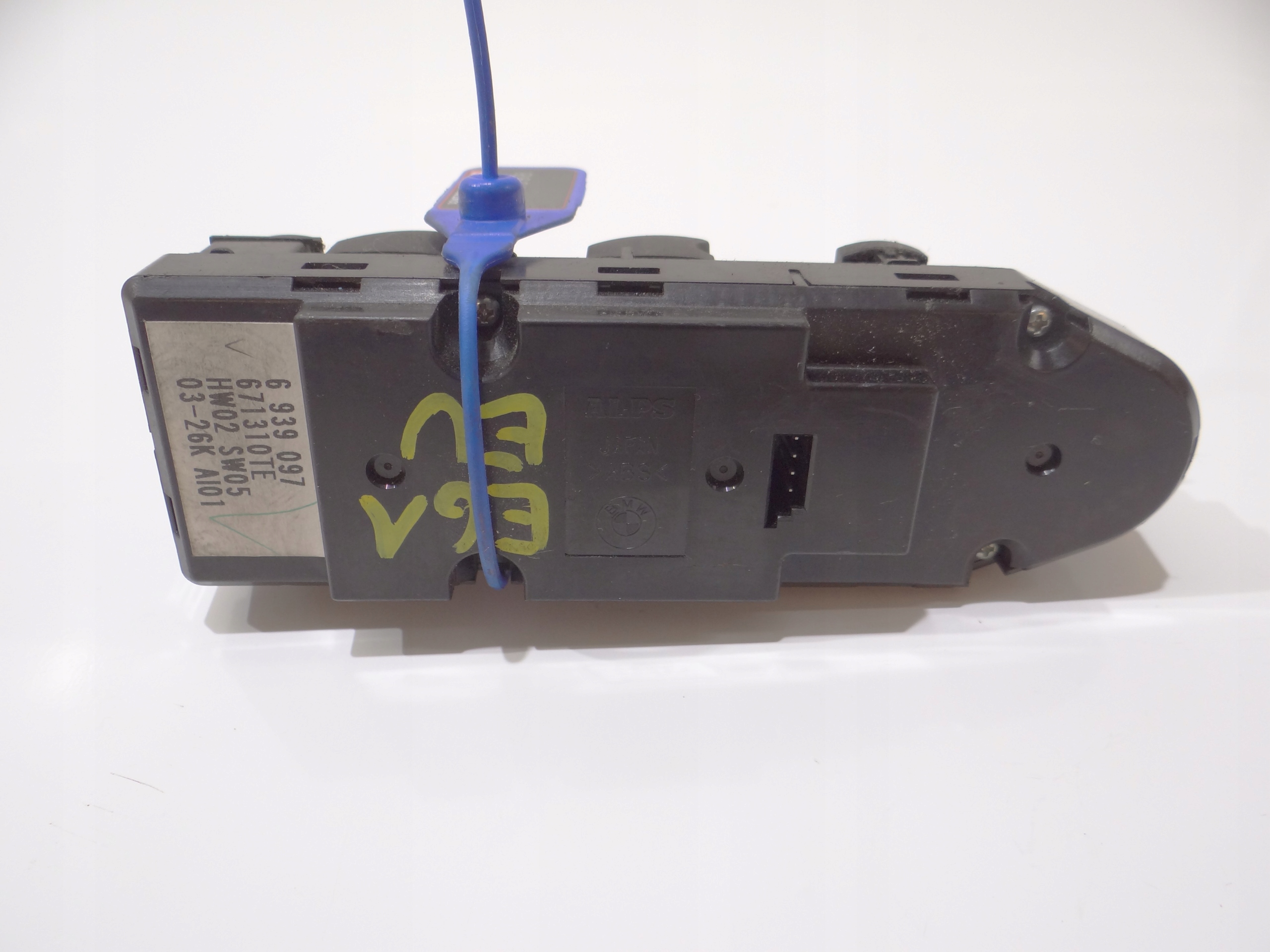 PANEL window control switch of mirrors left front BMW E60 E61 6939097 (15104598)