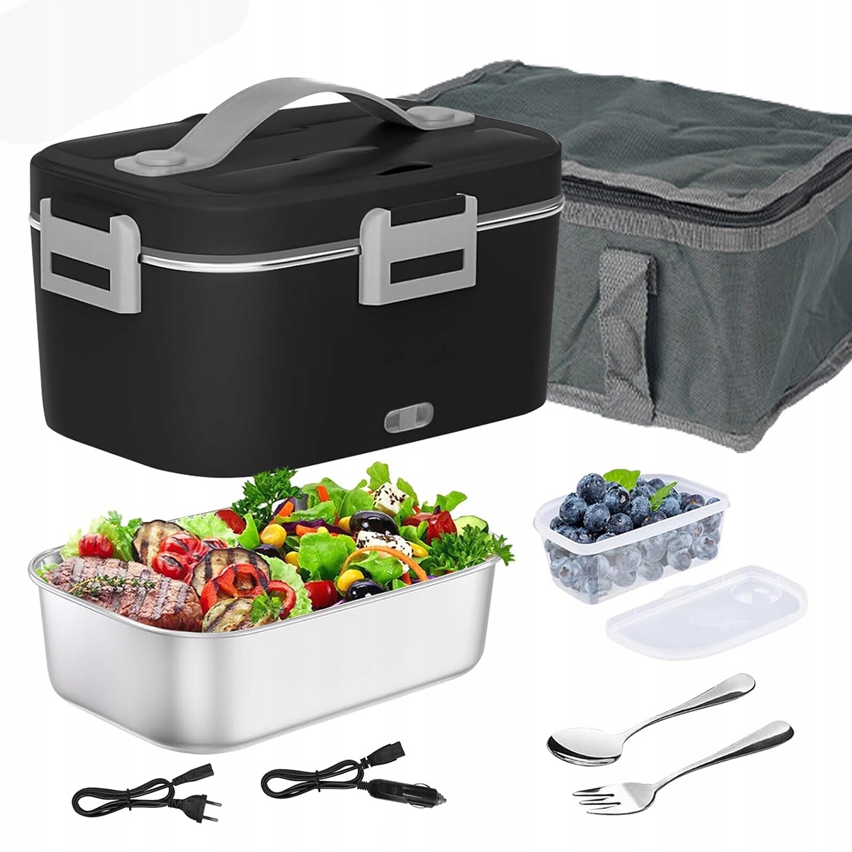 Elektrický Obědový Box 1,8 L, Velký Objem, Ohřívač Do Auta
