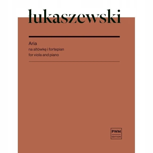 Łukaszewski Aria na altówkę i fortepian
