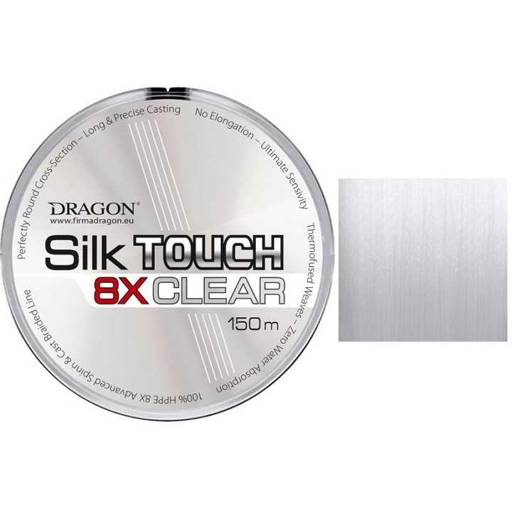 Plecionka DRAGON SilkTOUCH 8X Clear