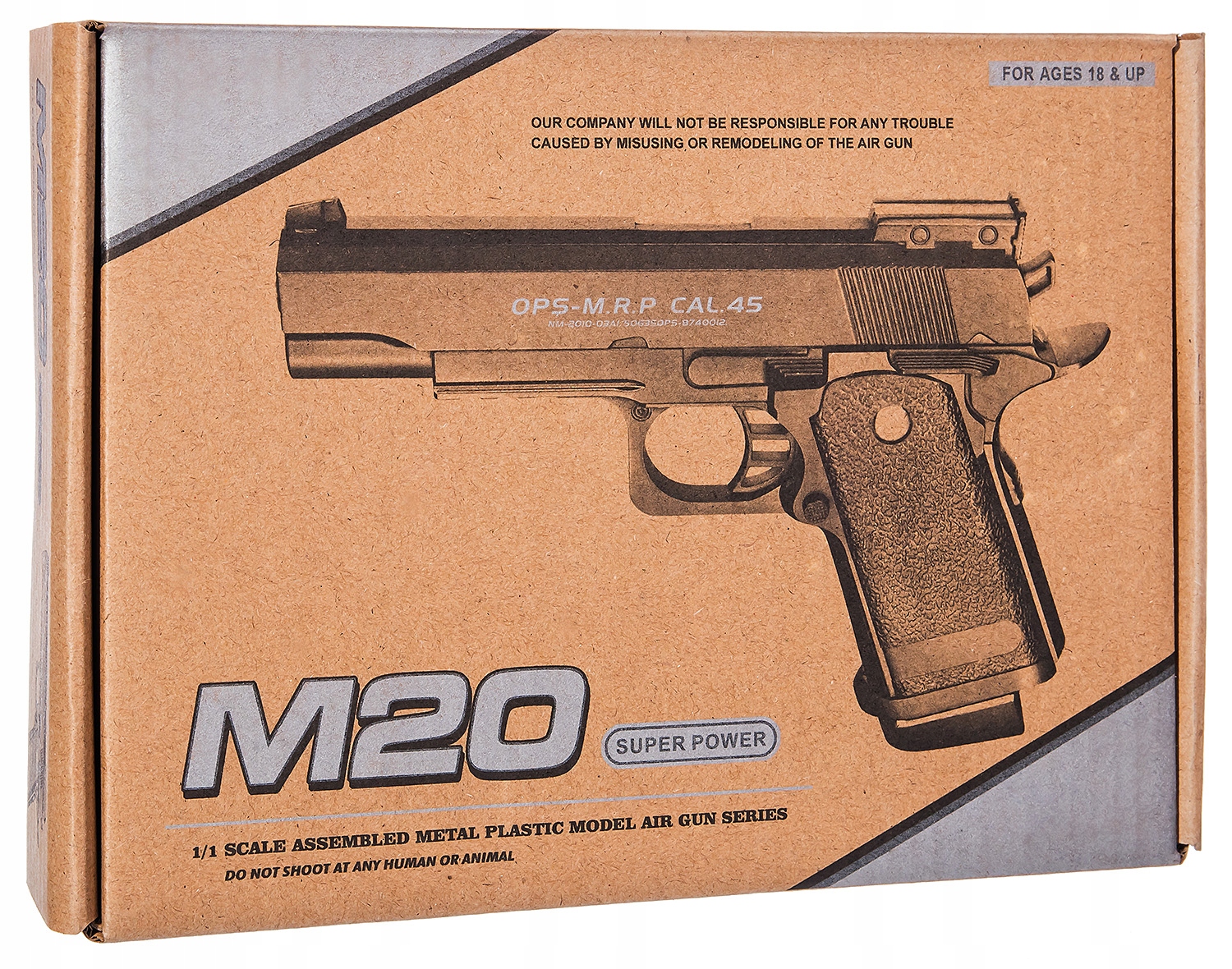 METALOWY REPLIKA PISTOLET KULKI COLT M20 AIRSOFT Certyfikaty, opinie, atesty CE