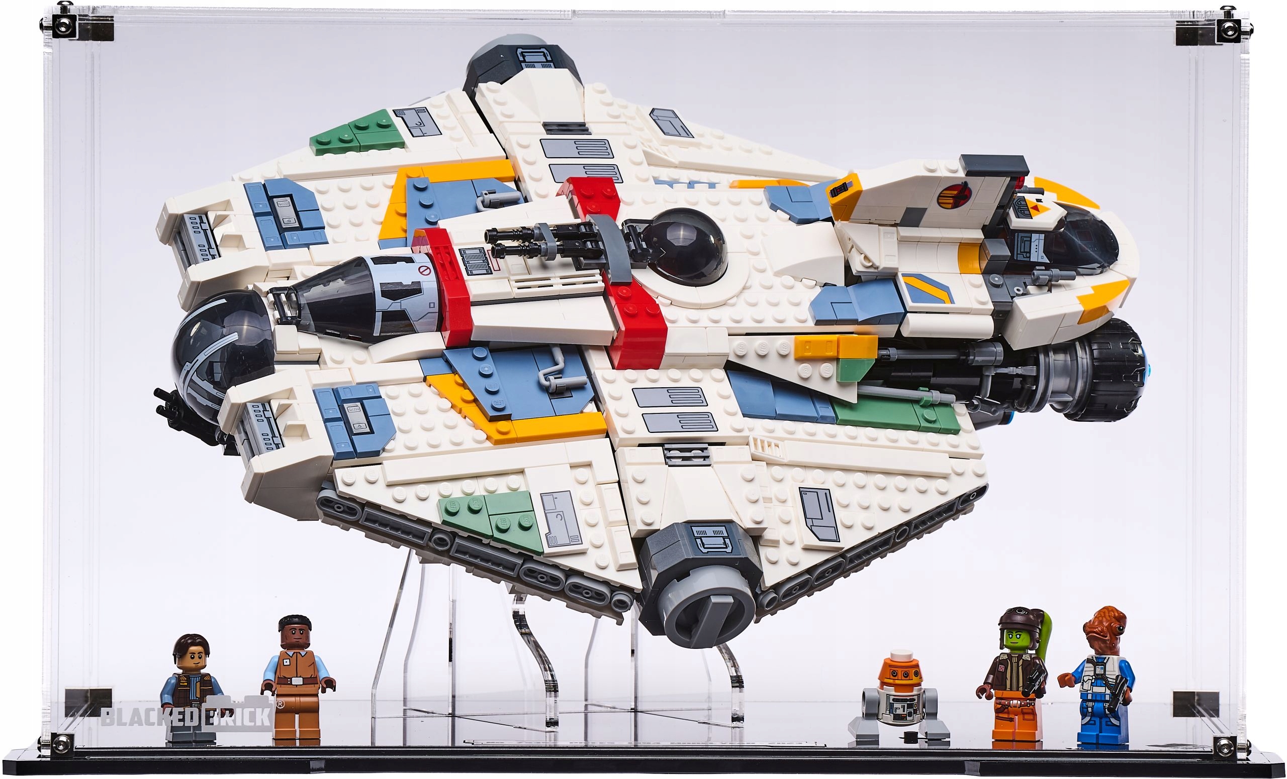 Vitrína Blacked Brick pre Lego Star Wars 75357 Duch a strašiak II