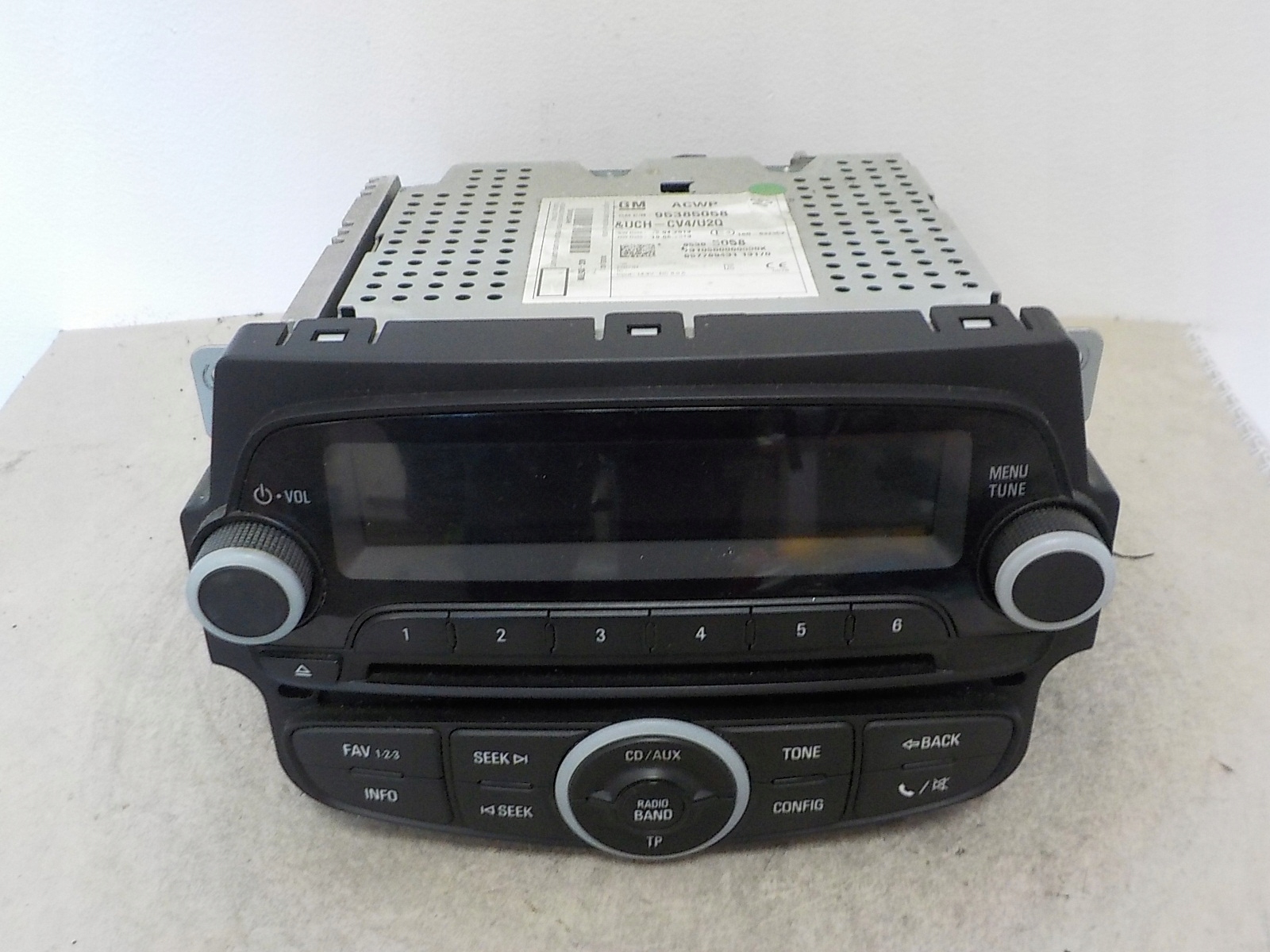 CHEVROLET SPARK RADIO FABRYCZNE 95385058