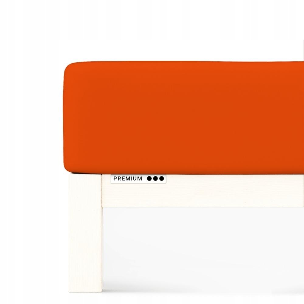 Prostěradlo Schlafgut Premium 120x190-130x220 cm Red Mid 269