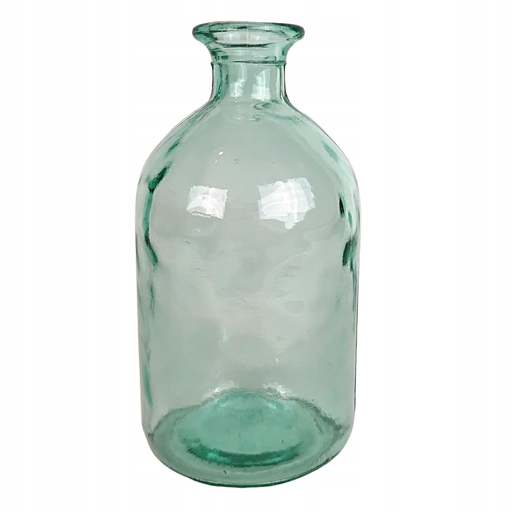 

Wazon szklany na kwiaty Boho grube szkło 20cm