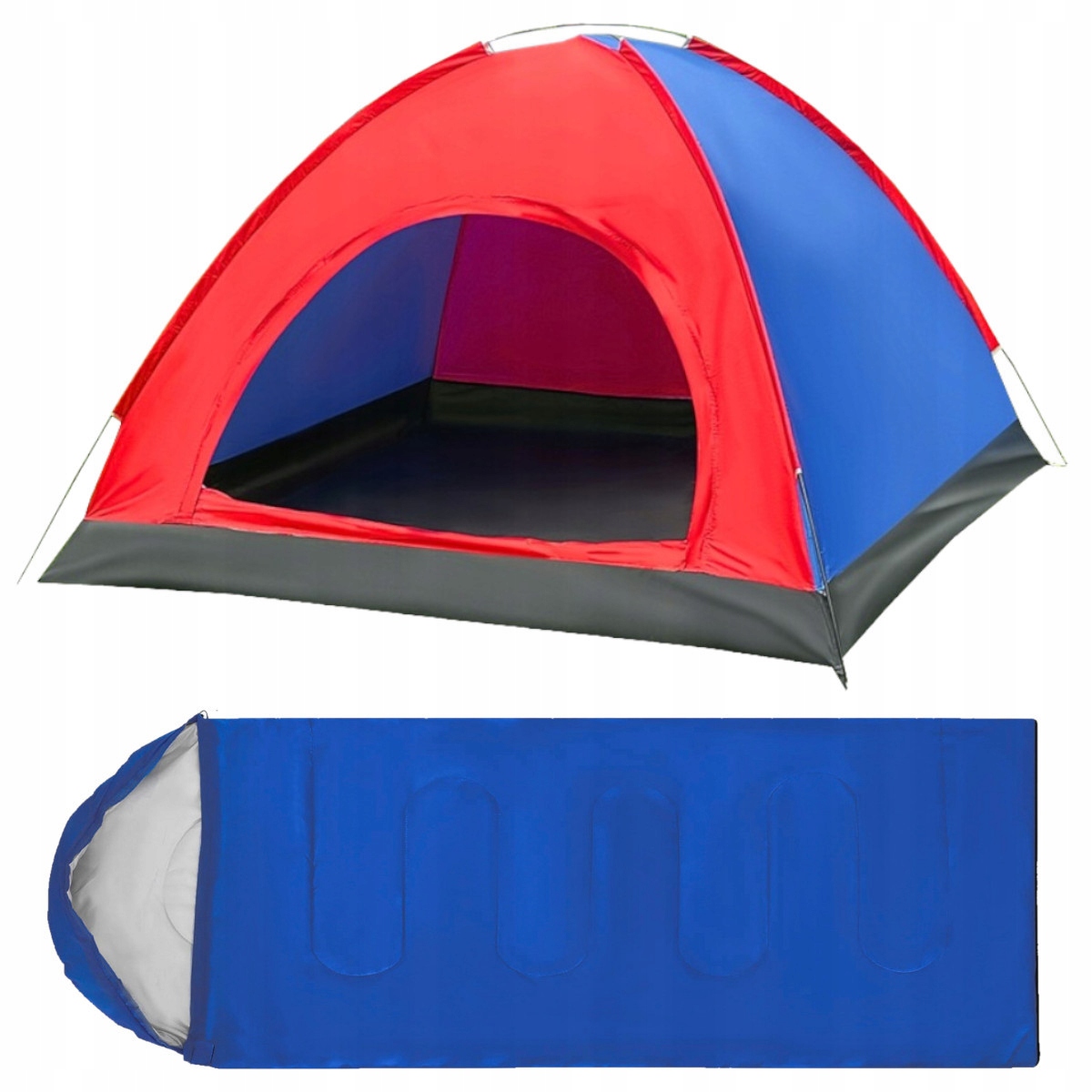 Stan Iglo 190x190 Turistický Spací Pytel Přikrývka Mumia Sada 2v1