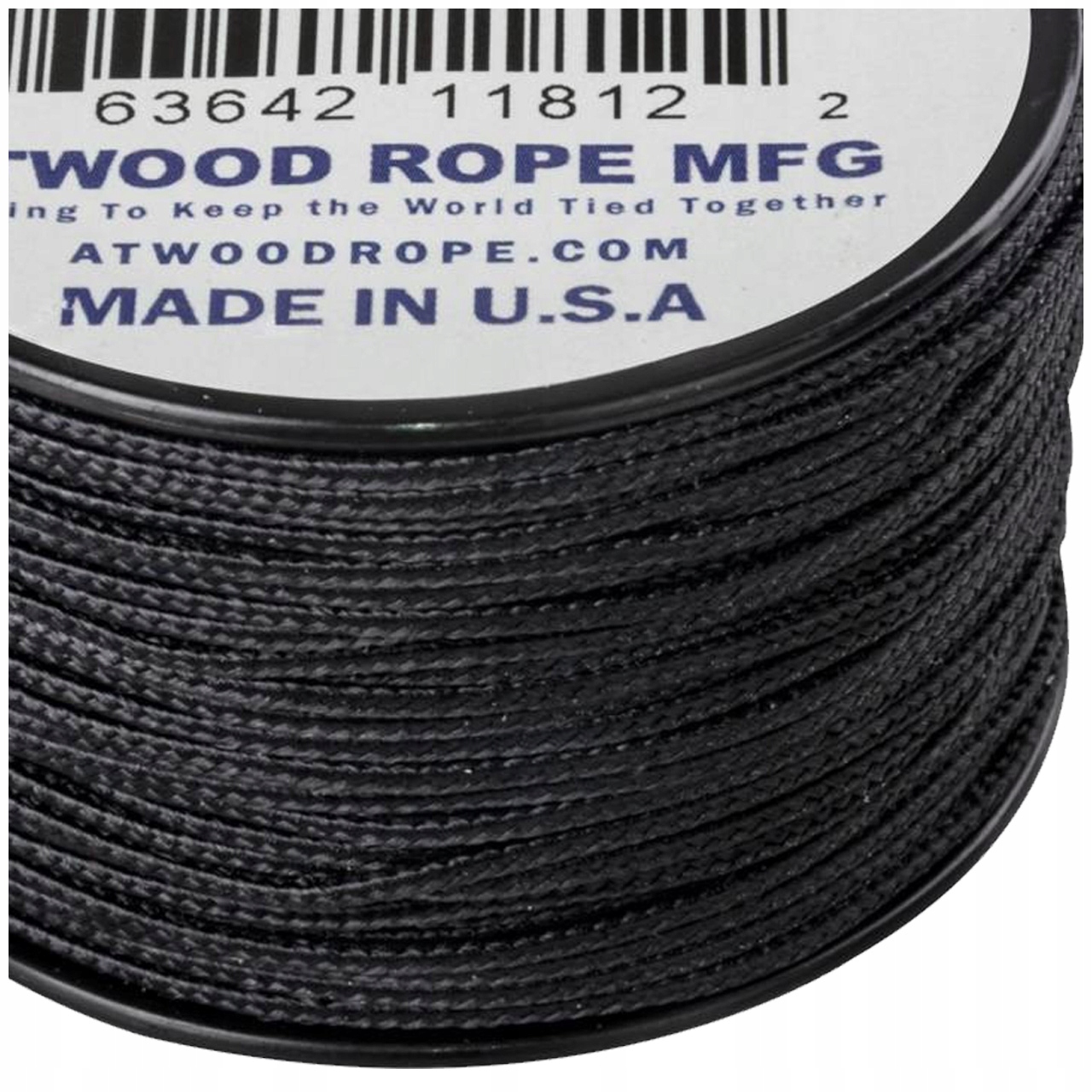 Linka Atwood Rope MFG Micro Cord 1,18mm/38m (125ft) CZARNA Marka Atwood Rope MFG