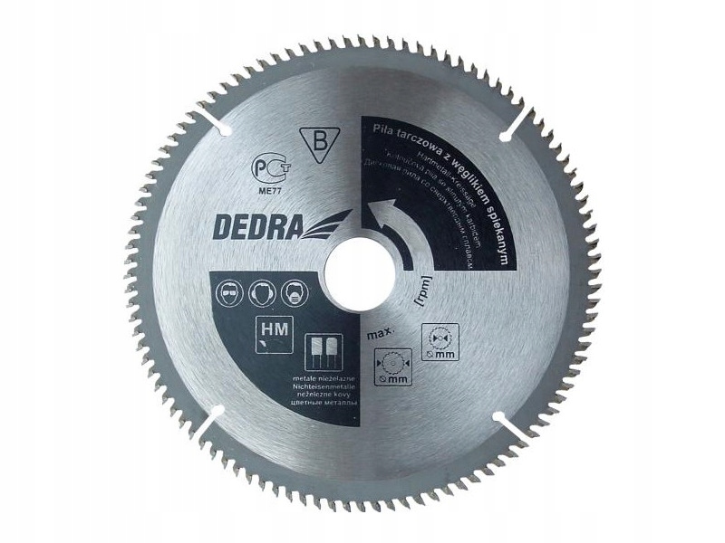 

Tarcza do cięcia Dedra H20060E Hm 200 x 16 mm