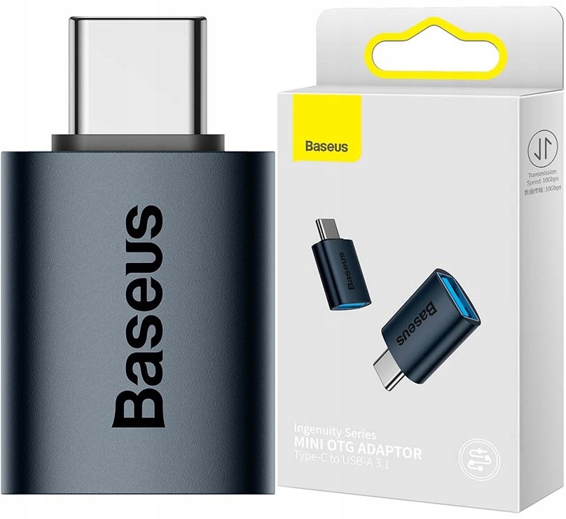 

Baseus adapter przejściówka Usb-a do Usb-c Otg
