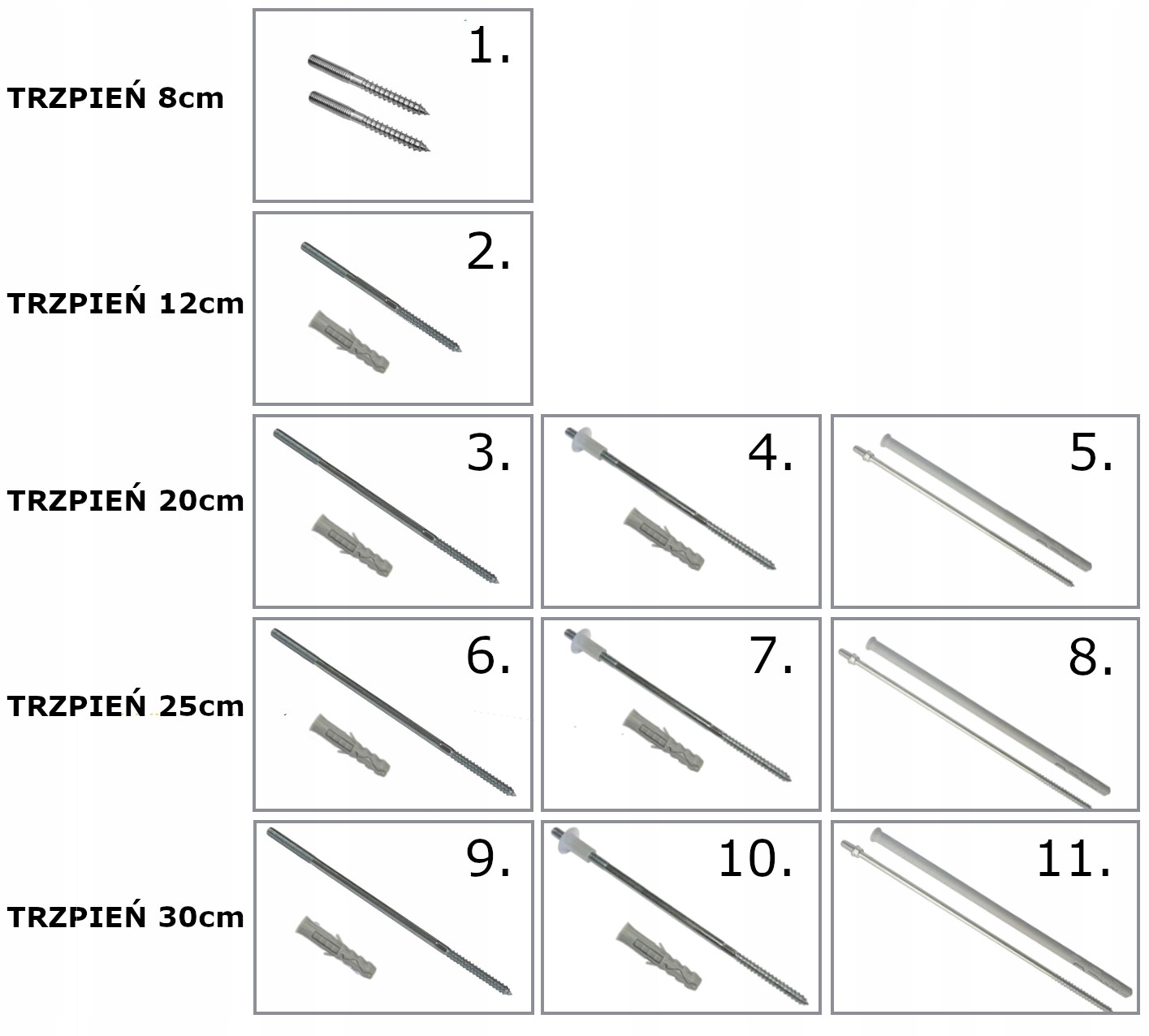 Rynny Marley OBEJMA PCV Z KOSTKĄ Rury 105 Biały Kolor biały