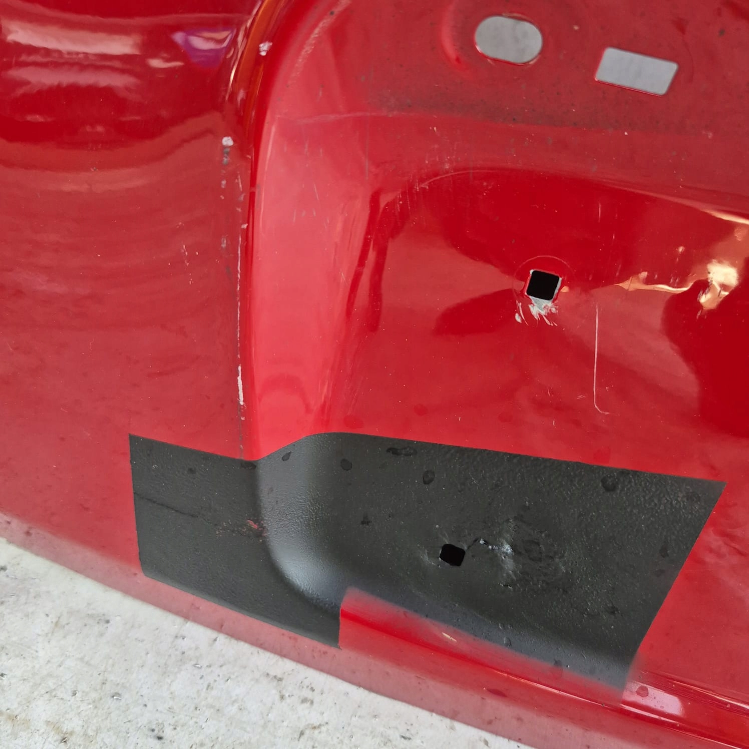 FIAT 500 07- trunk door boot rear part rear