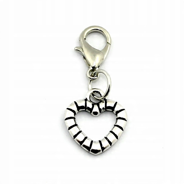 

Zawieszka Do Bransoletek Charms Serce Metal