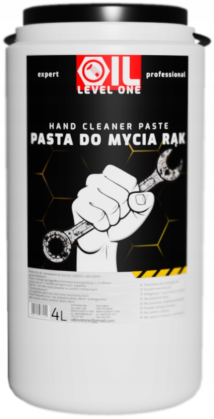 

Pasta do mycia rąk Bhp 4l środek Oil Level One