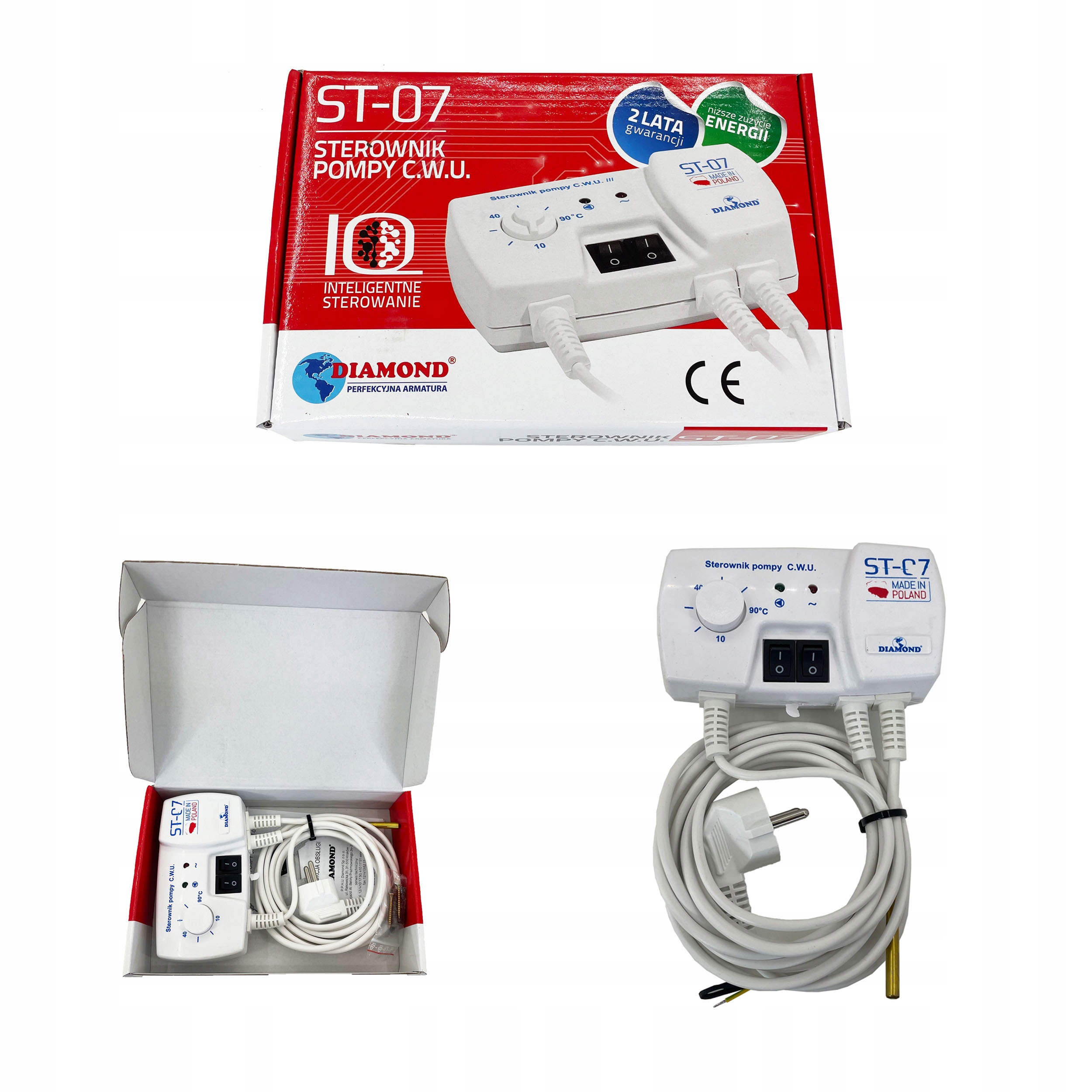 

Diamond sterownik regulator pompy c.w.u ST-07