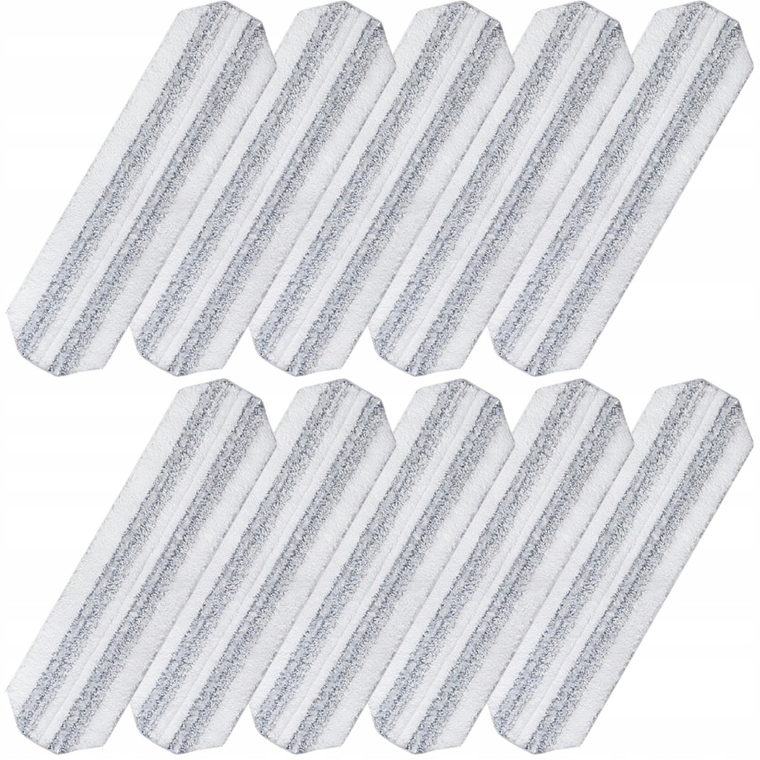 Levně Náhradní náplně do plochého mopu Vileda I O-Cedar H2pro 40,5x11 Cm 10 Ks