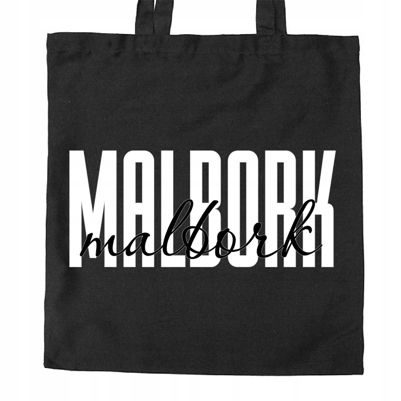 torba czarna Pamiątka Malbork