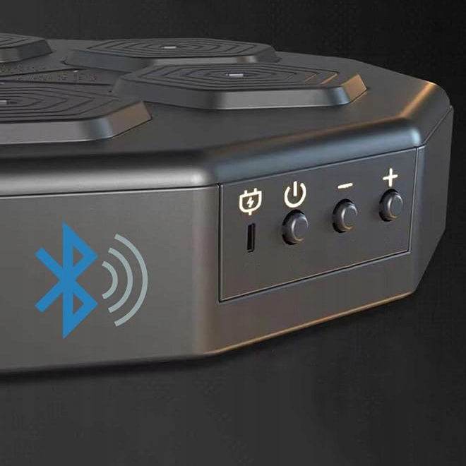 ELEKTRONICZNA MASZYNA BOKSERSKA Z MUZYKĄ I LED DO DOMOWYCH ĆWICZEŃ BLUETOOTH Długość worka 40 cm