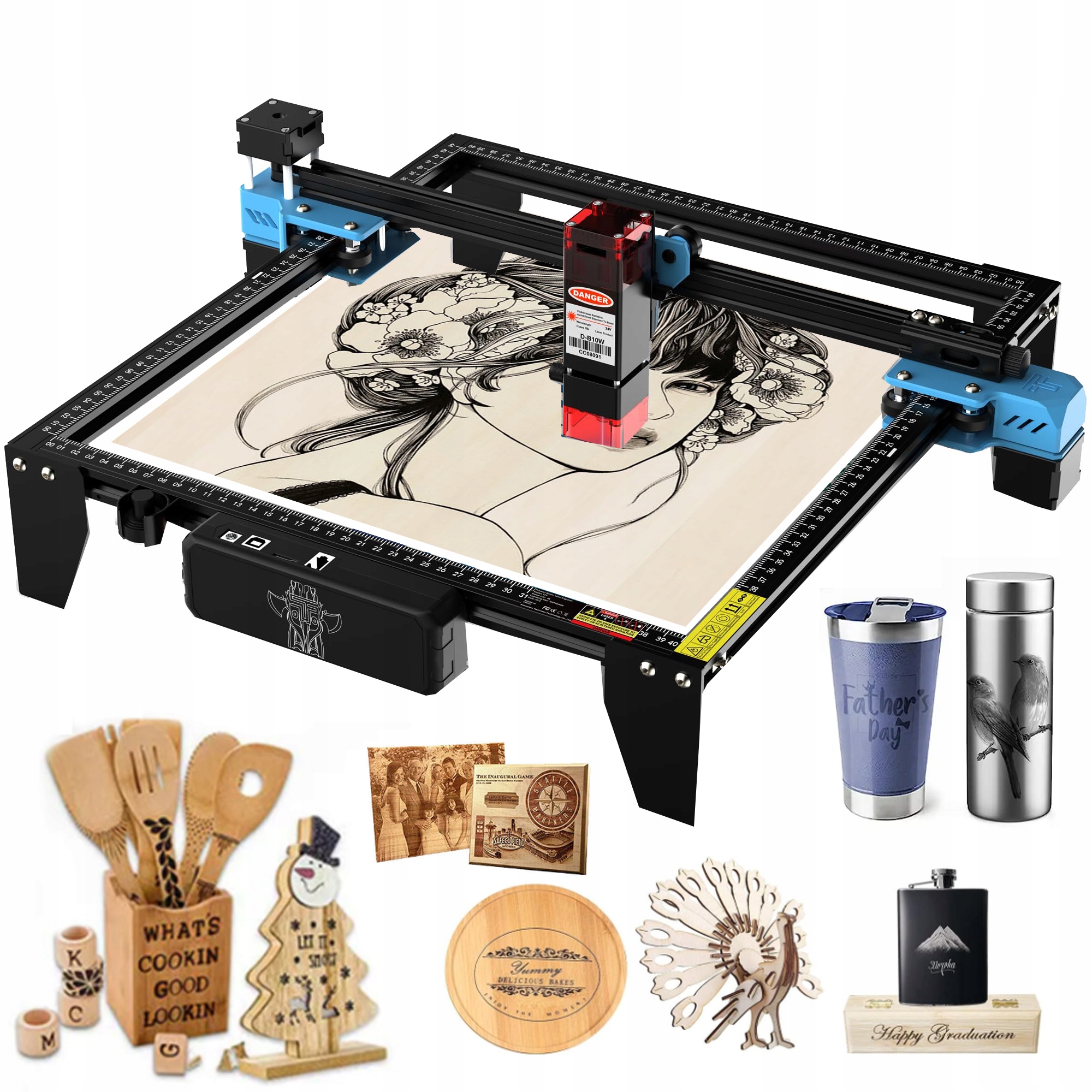 Grawerka Laserowa Twotrees TTS-10 Pro 300 * 300mm