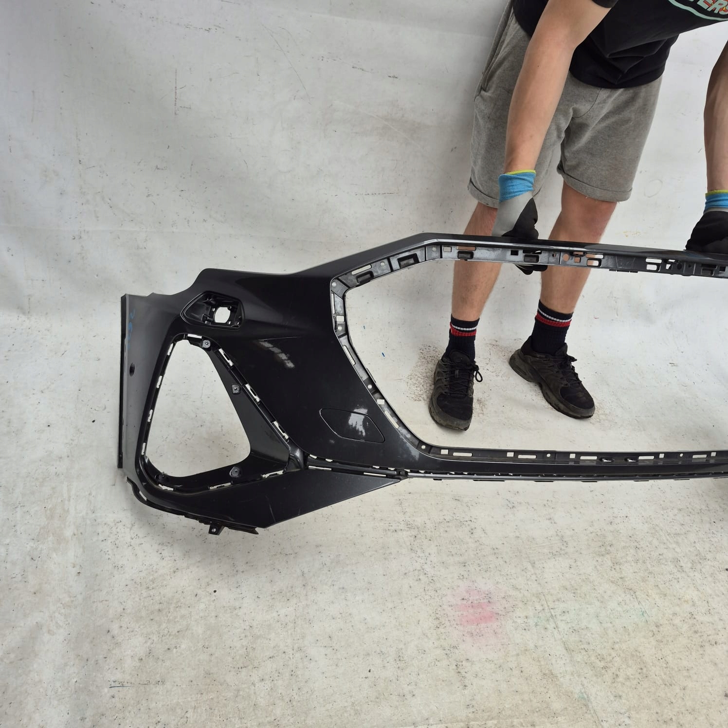 AUDI E-TRON S-LINE 18-22 bumper front front washer PDC