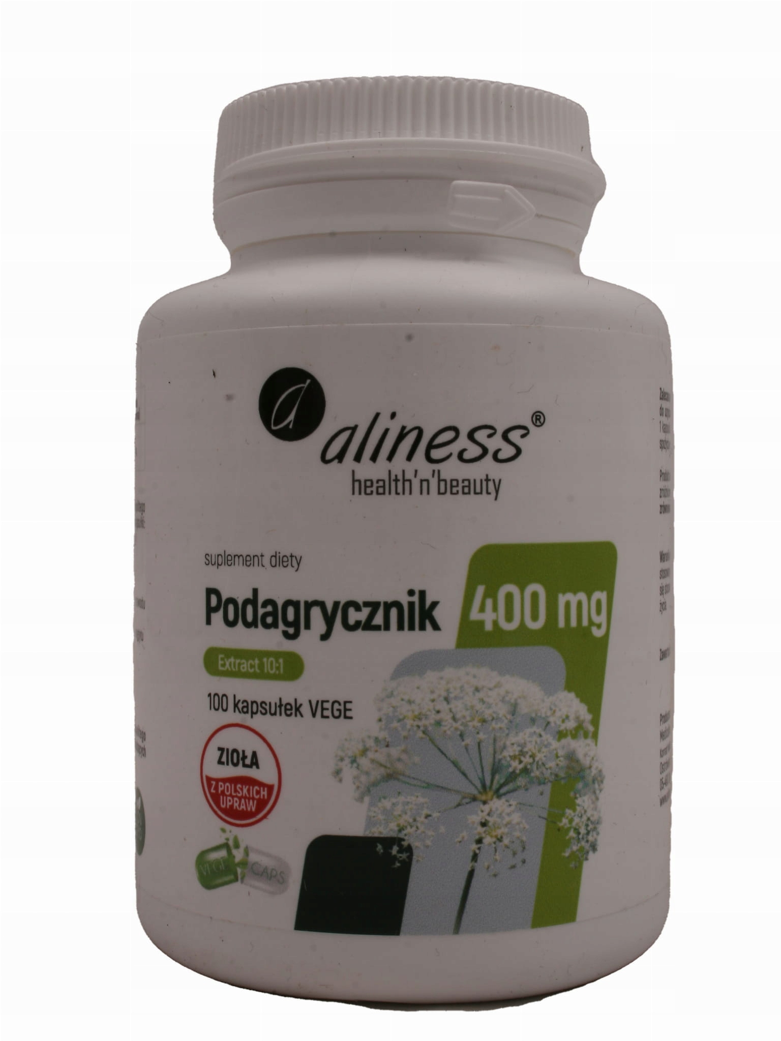 

Podagrycznik 400mg 100kaps Aliness