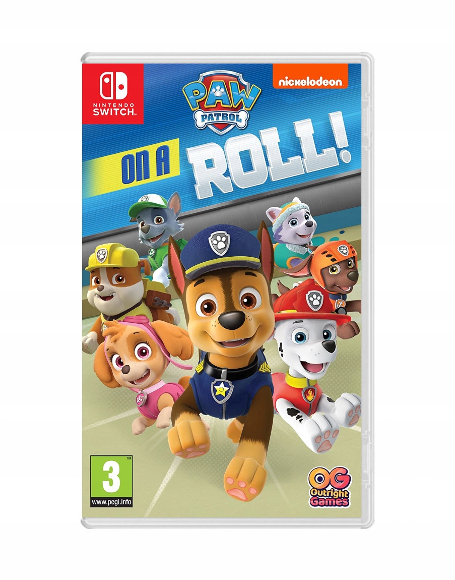 Psi Patrol: Rusza Do Akcji Paw Patrol: On A Roll Nowa Nintendo Switch
