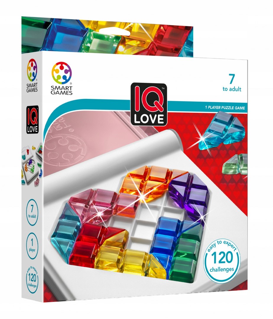 

Gra Logiczna Iq Love Puzzle 3D Smart Games 7+