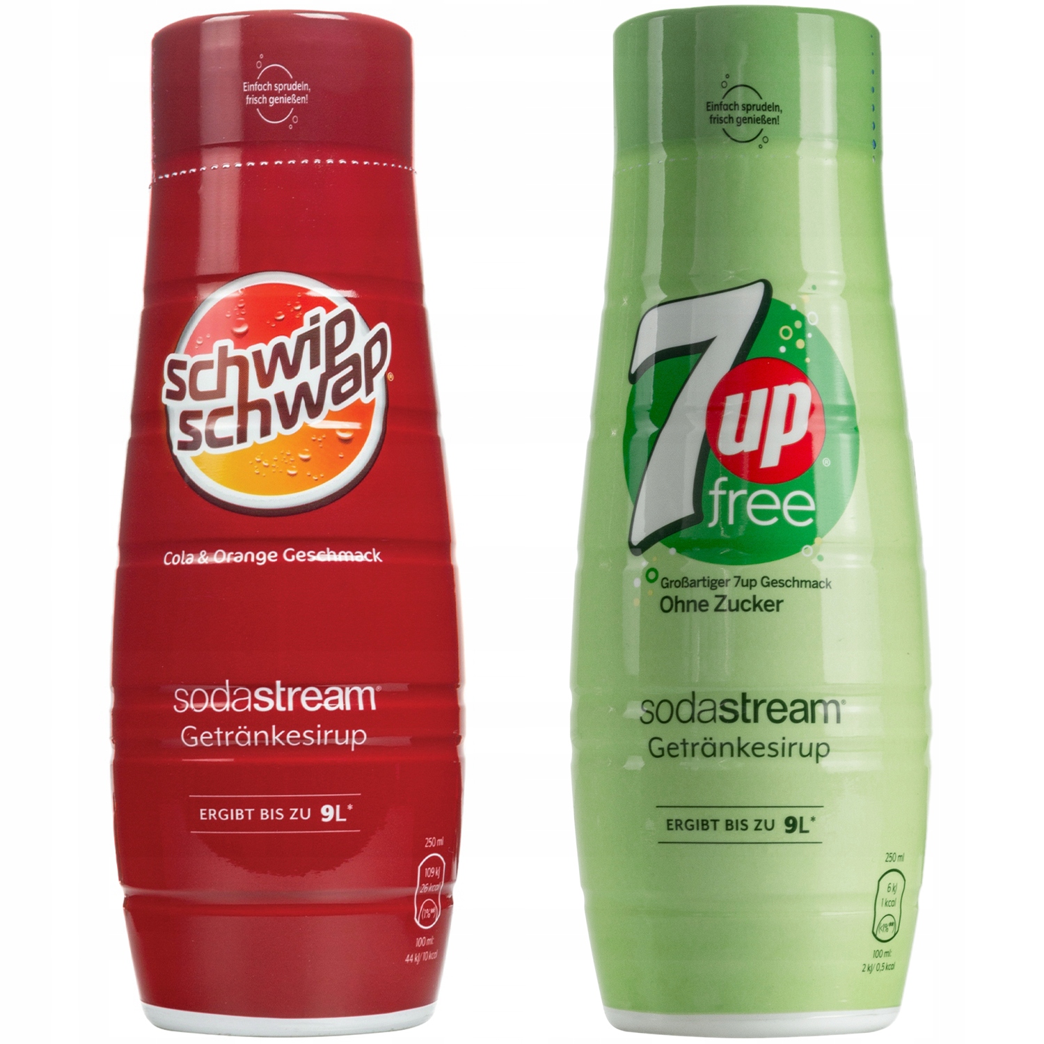 SYROP SODASTREAM SCHWIP SCHWAP COLA ORANGE 7UP