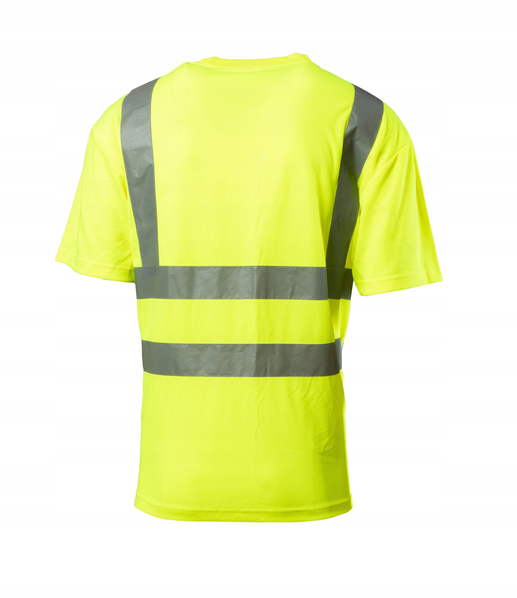 KOSZULKA OSTRZEGAWCZA, ODBLASKOWA ŻÓŁTA S Model FLASH KOSZULKA