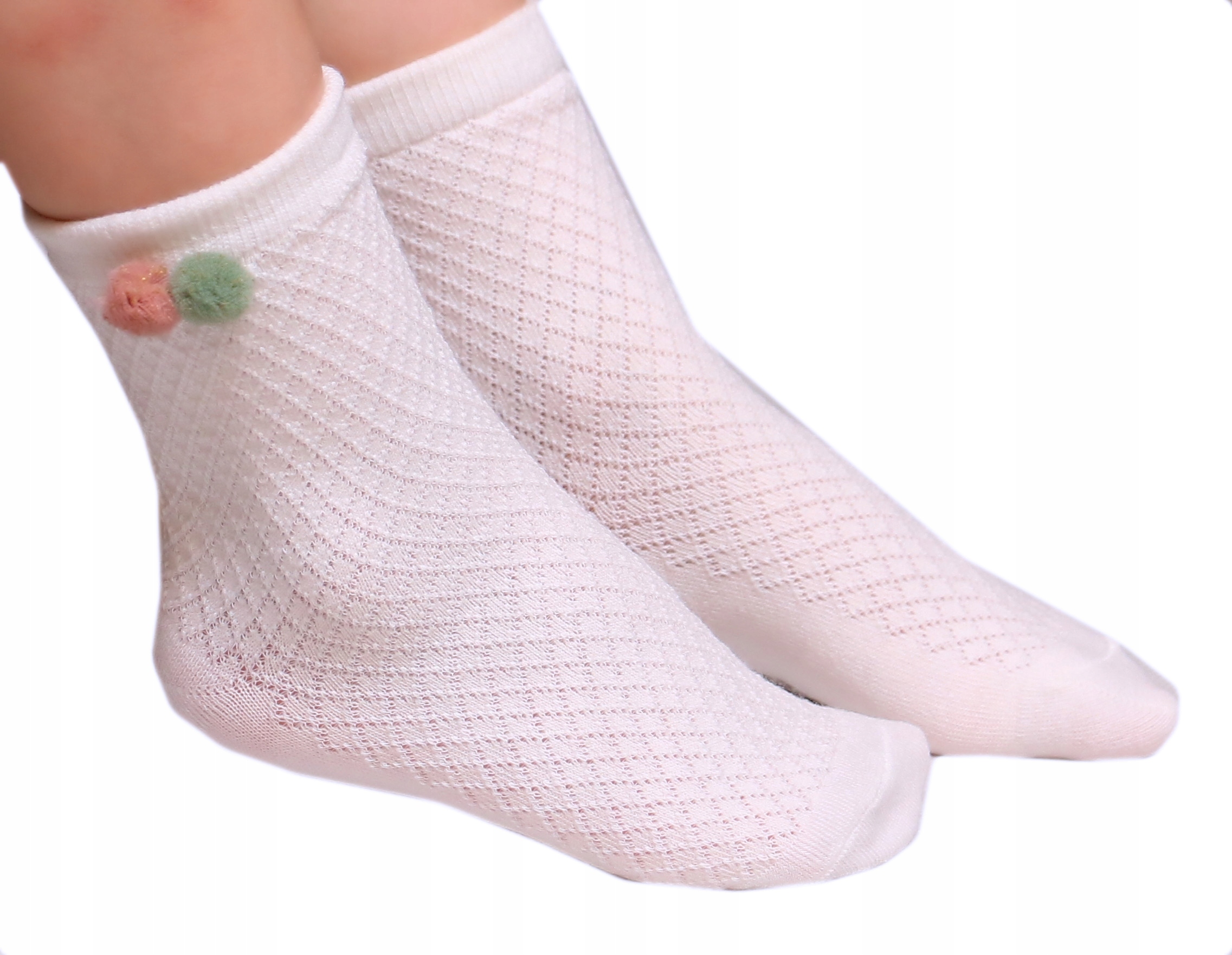 

Yo SKC/3D wzór 10 bawełniane skarpetki z pomponami