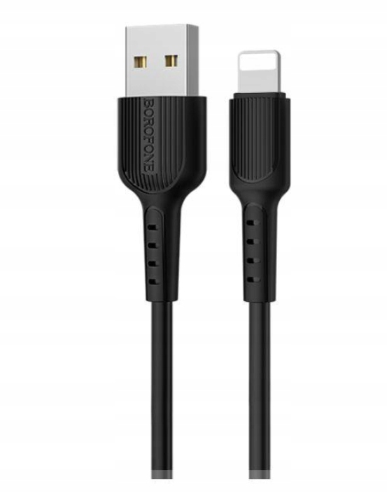 

Kabel Borofone BX16 Lightning 8-PIN 1M l 2A Qc 3