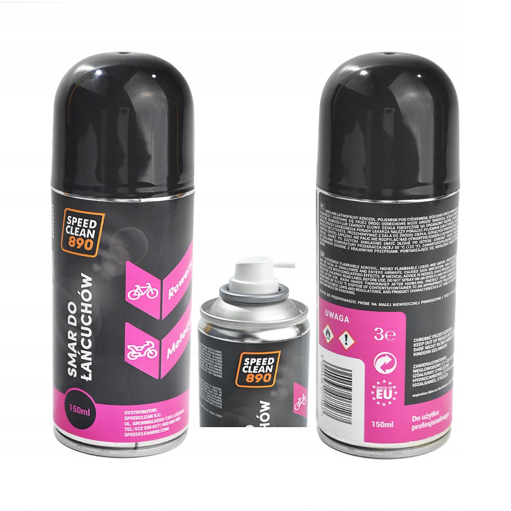 

Smar do łańcuchów w aerozolu Speedclean 150 ml