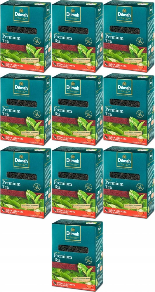 Herbata czarna liściasta Dilmah 100 g x10