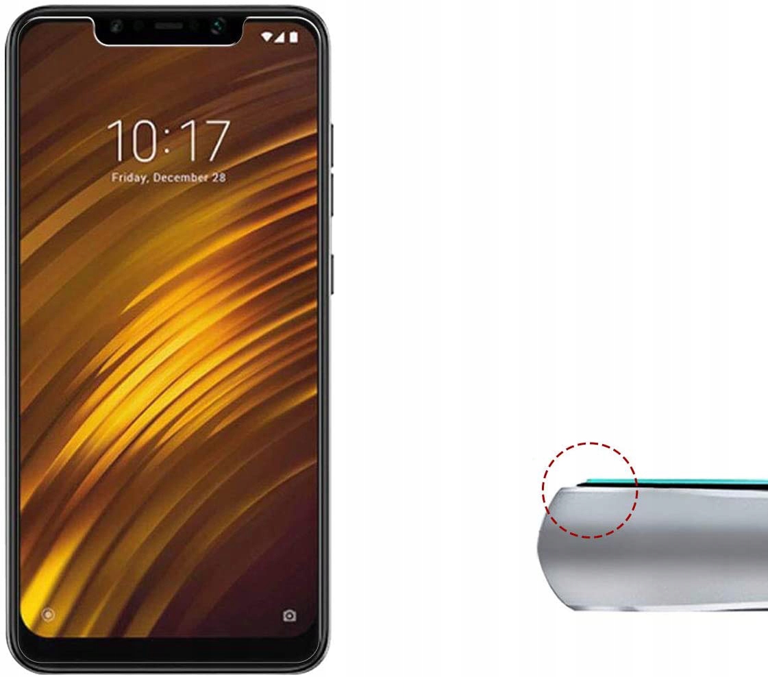 Szkło Hartowane Płaskie 9H do Xiaomi Pocophone F1 Przeznaczenie Xiaomi