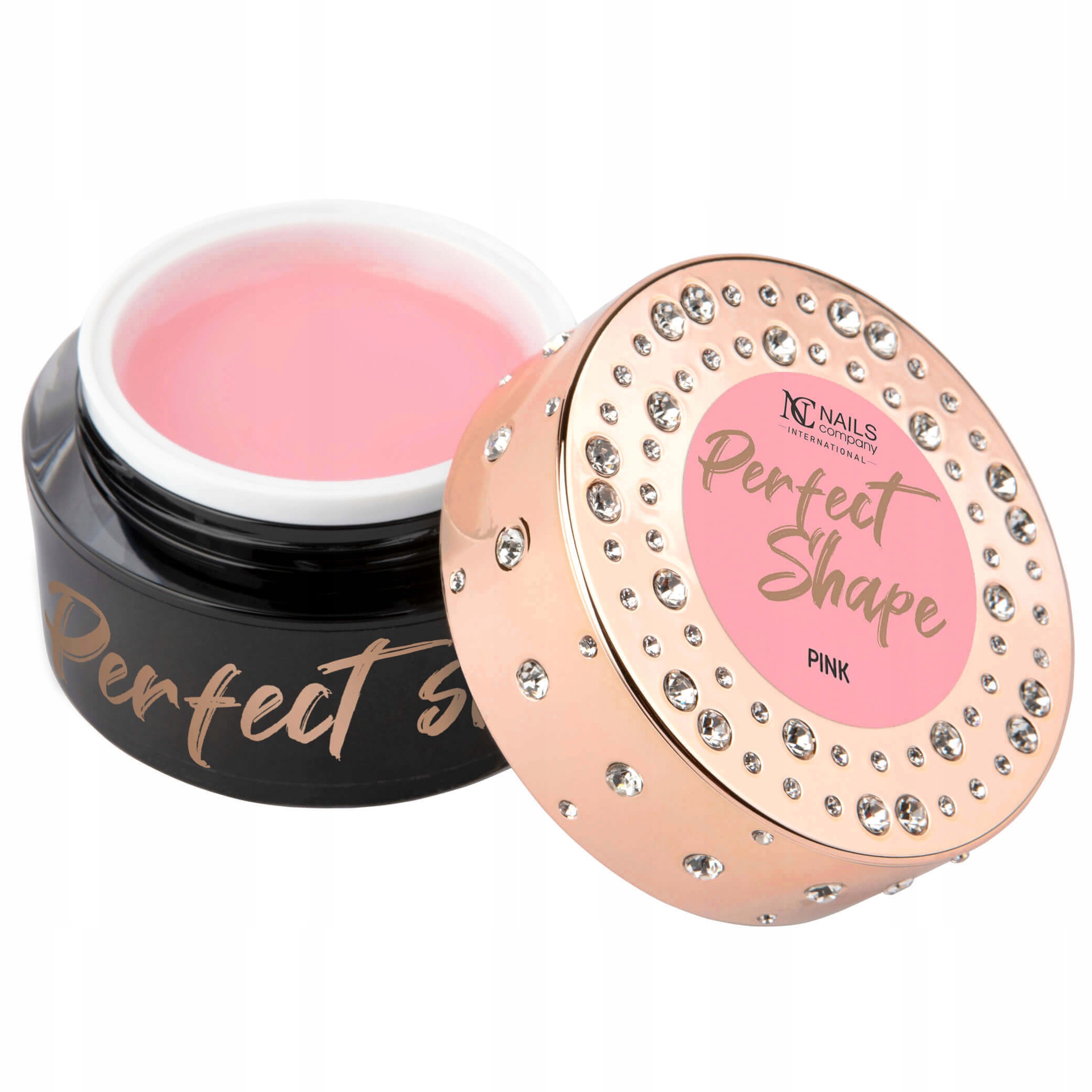 Nails Company Gel Stavební Gel na nehty Perfect Shape Pink 50 g
