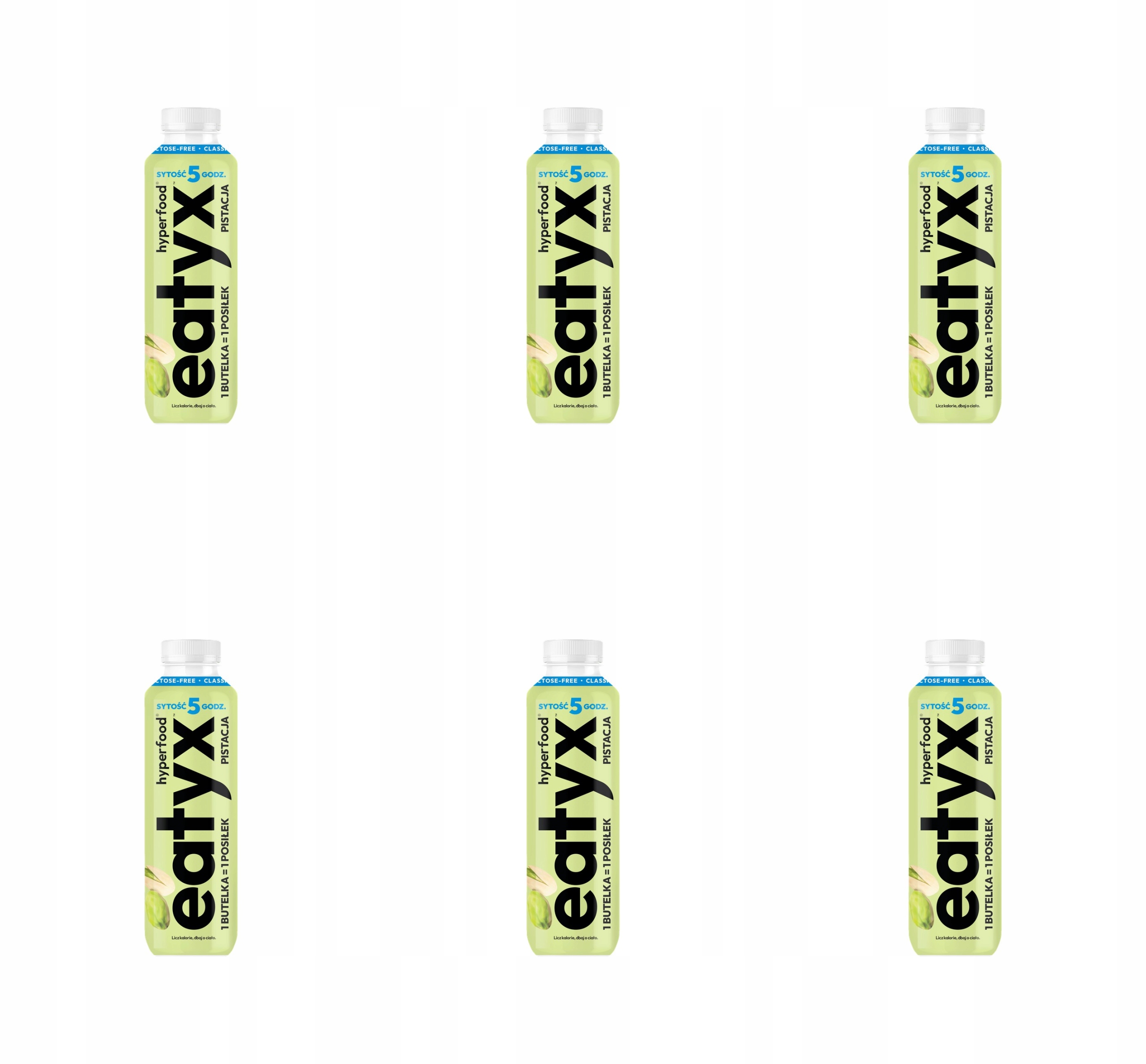 Eatyx tekuté jídlo laktose zdarma pistácie 500 ml X6