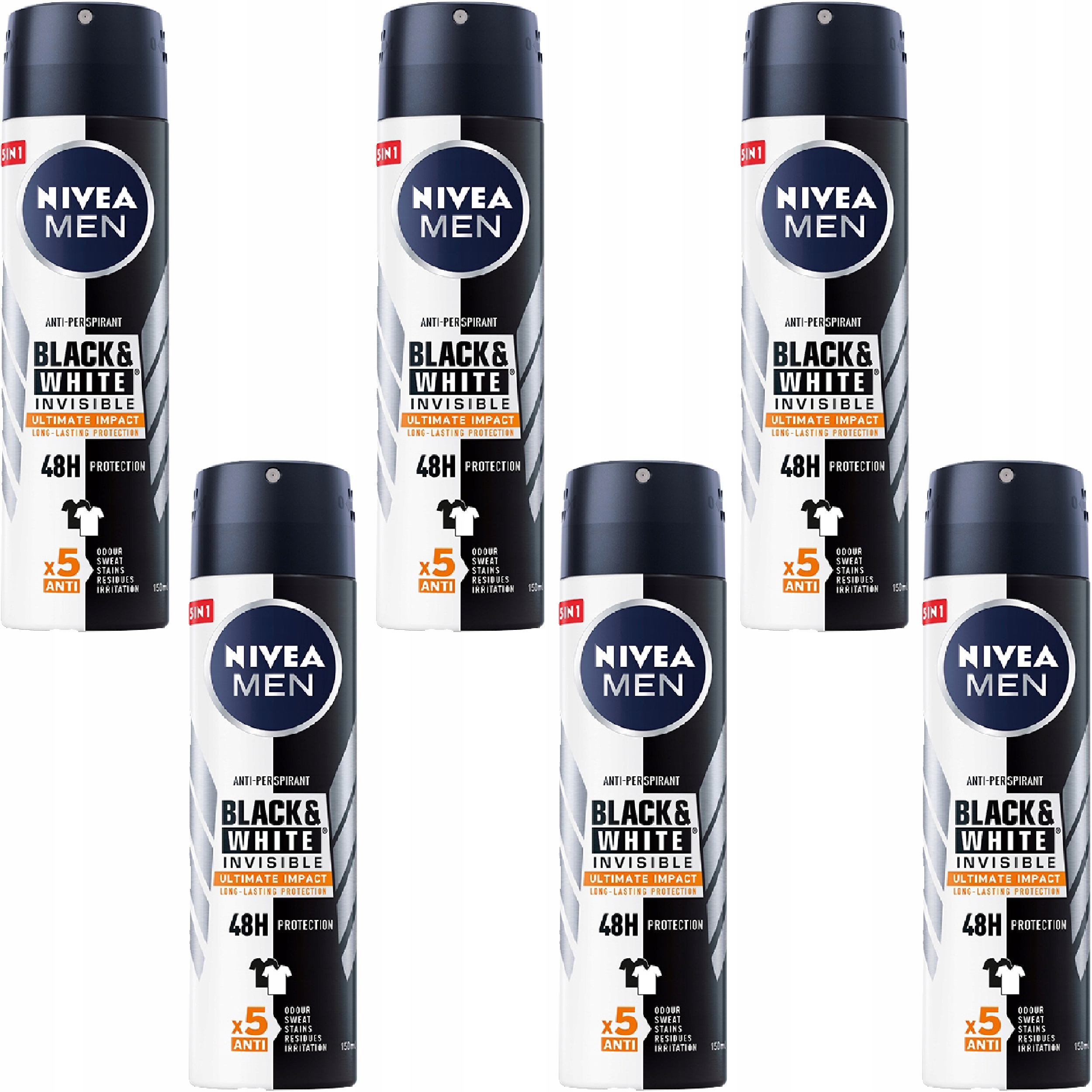 2X Nivea Antiperspirant Men Ultimate 6*150 Ml