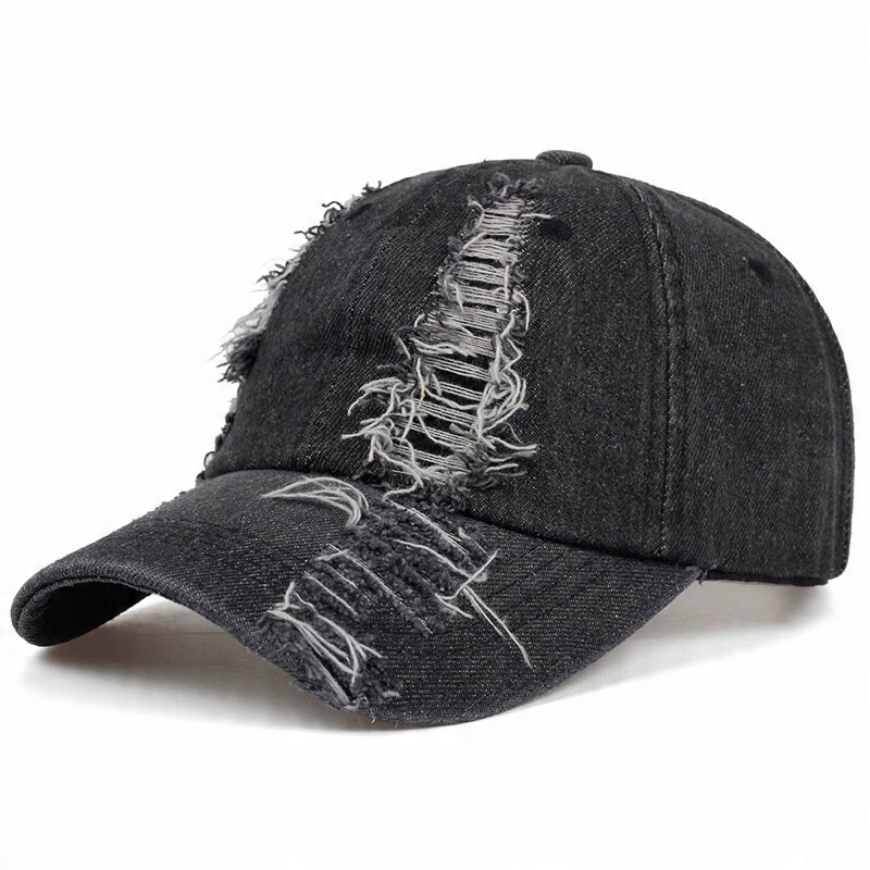 

Czapka Z Daszkiem bejsbolówka Jeans snapback Męska