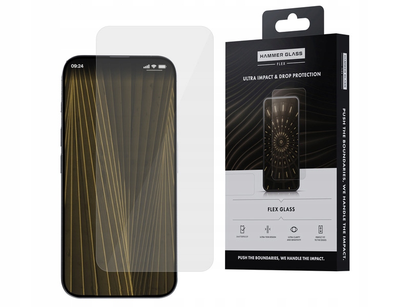 Szkło hybrydowe Hammer Glass Flex do Apple iPhone 16