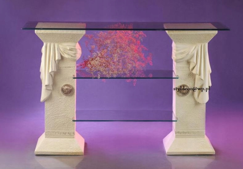 Regał stolik versace 80 cm witryna