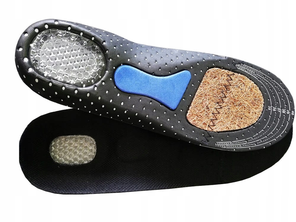 ORTOPEDYCZNE WKŁADKI KOKOS ŻEL OSTROGA PIĘTA 35-40 Marka inna