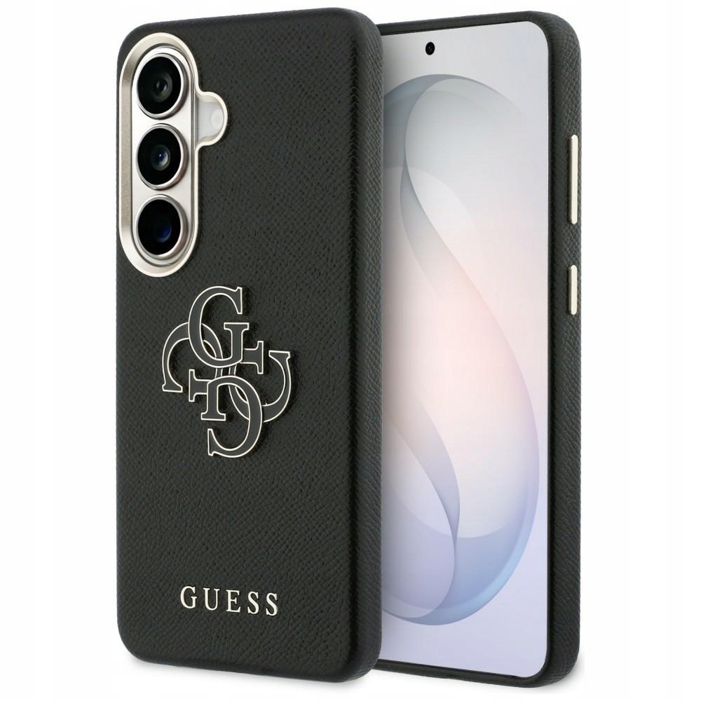 Guess Pouzdro Grained Big 4G Metal Logo Pro Samsung Galaxy S26 S Vysokou Ochranou
