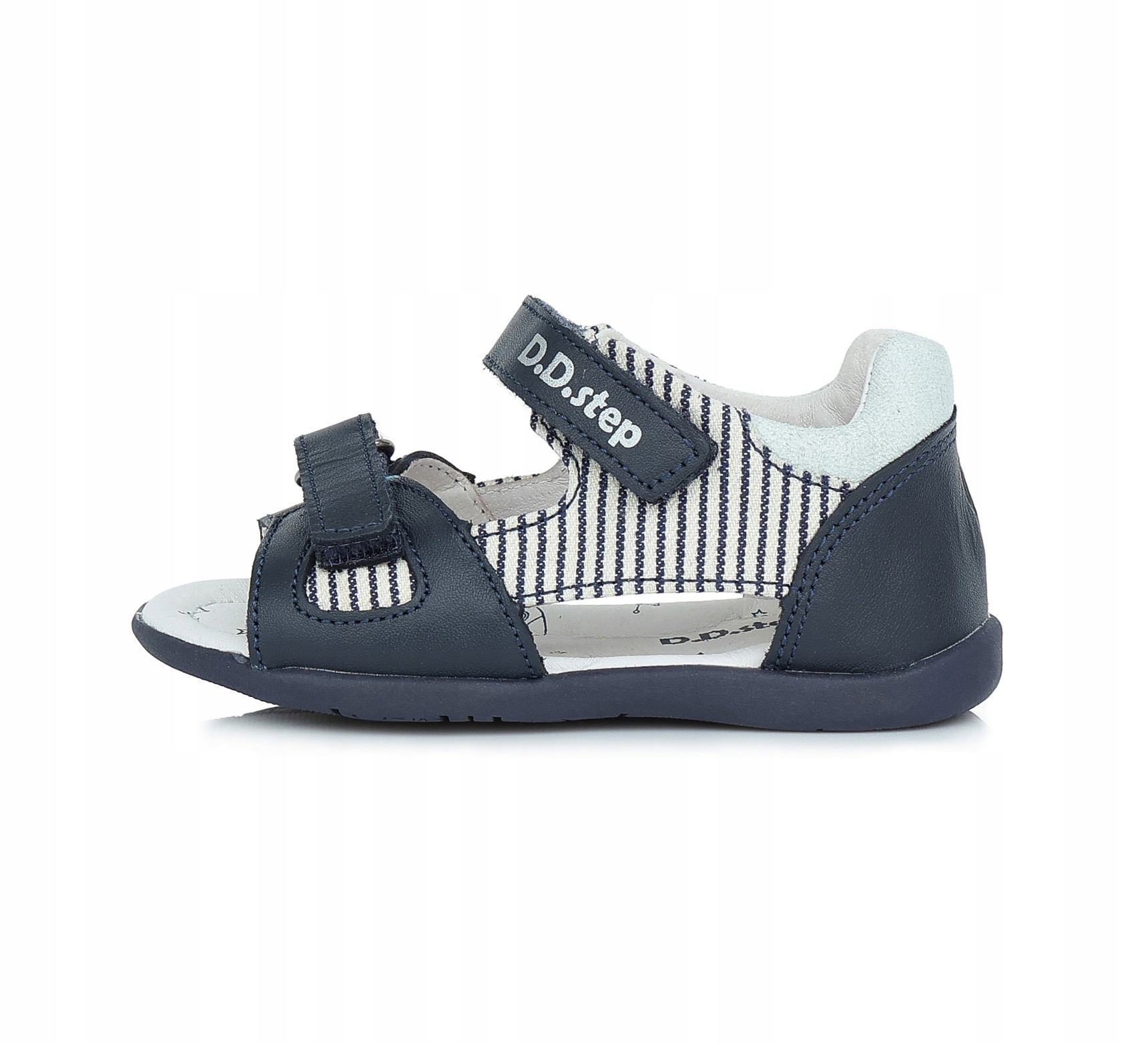 Sandały skórzane DD Step G075-339 granatowe 24 Marka D-D-step